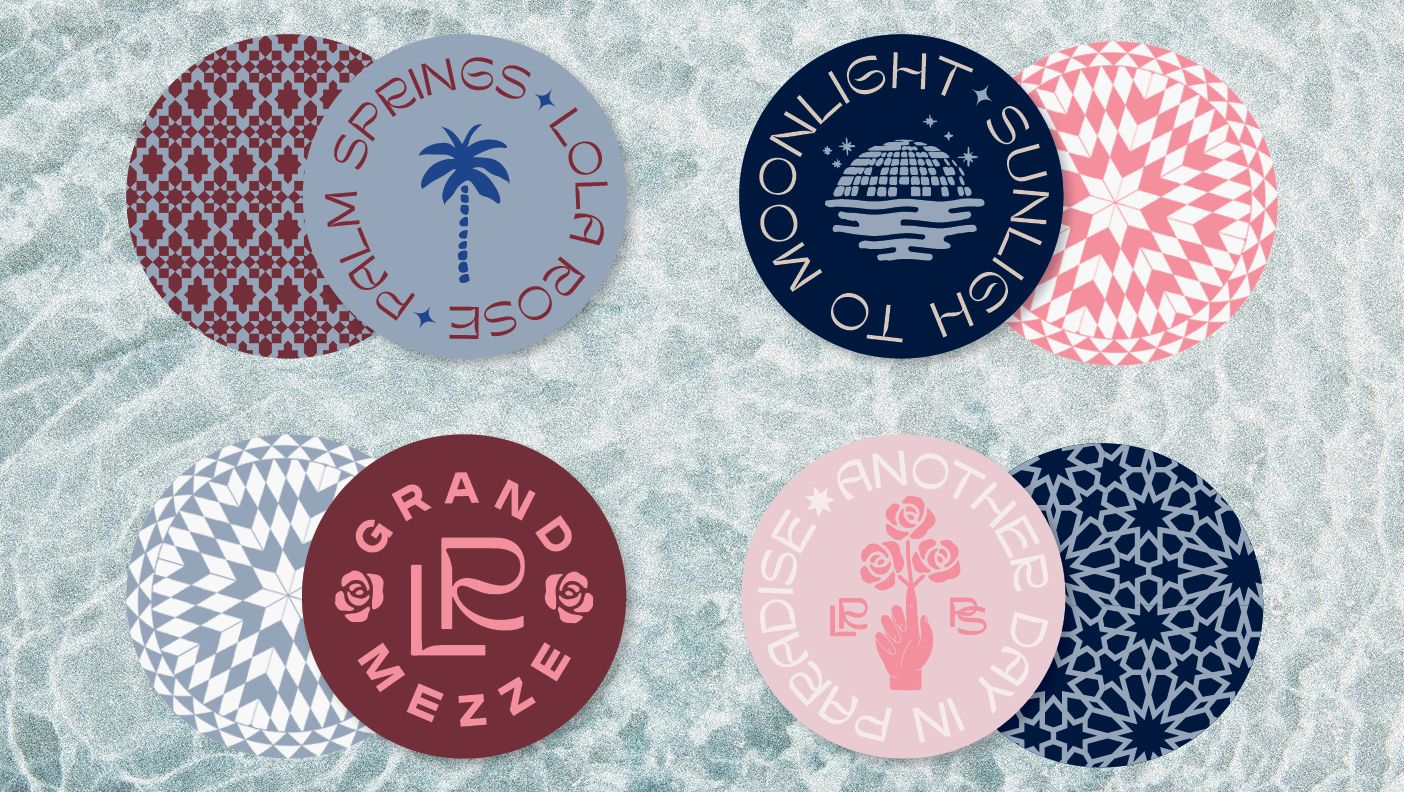 Lola Rose coasters