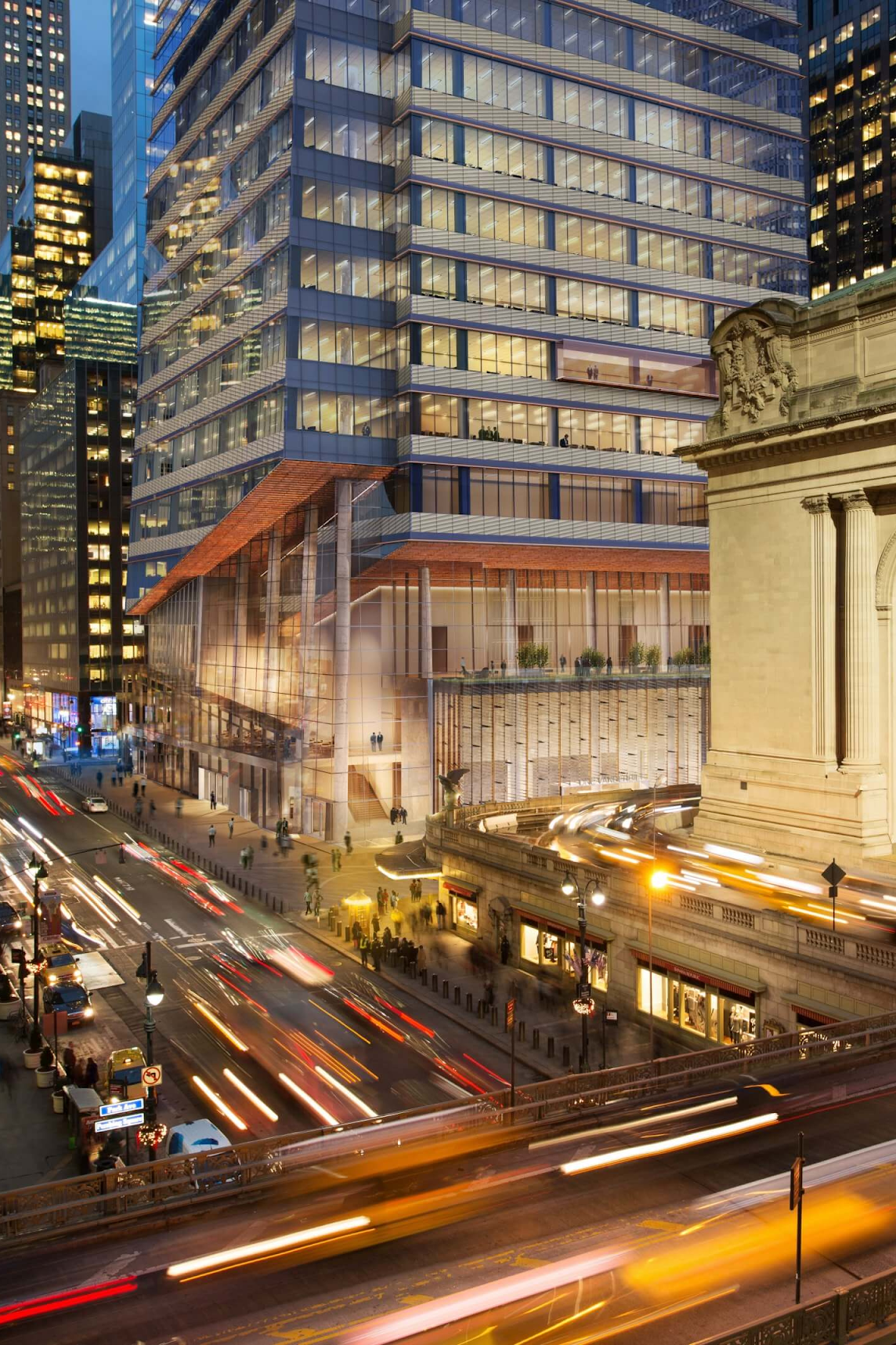 One Vanderbilt in Midtown Manhattan, home to Le Pavillon, Daniel Boulud’s flagship restaurant and a branding project by Love & War.