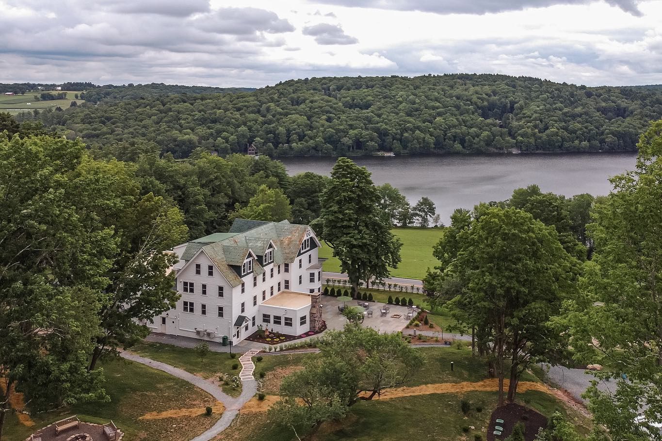 Kenoza Hall aerial