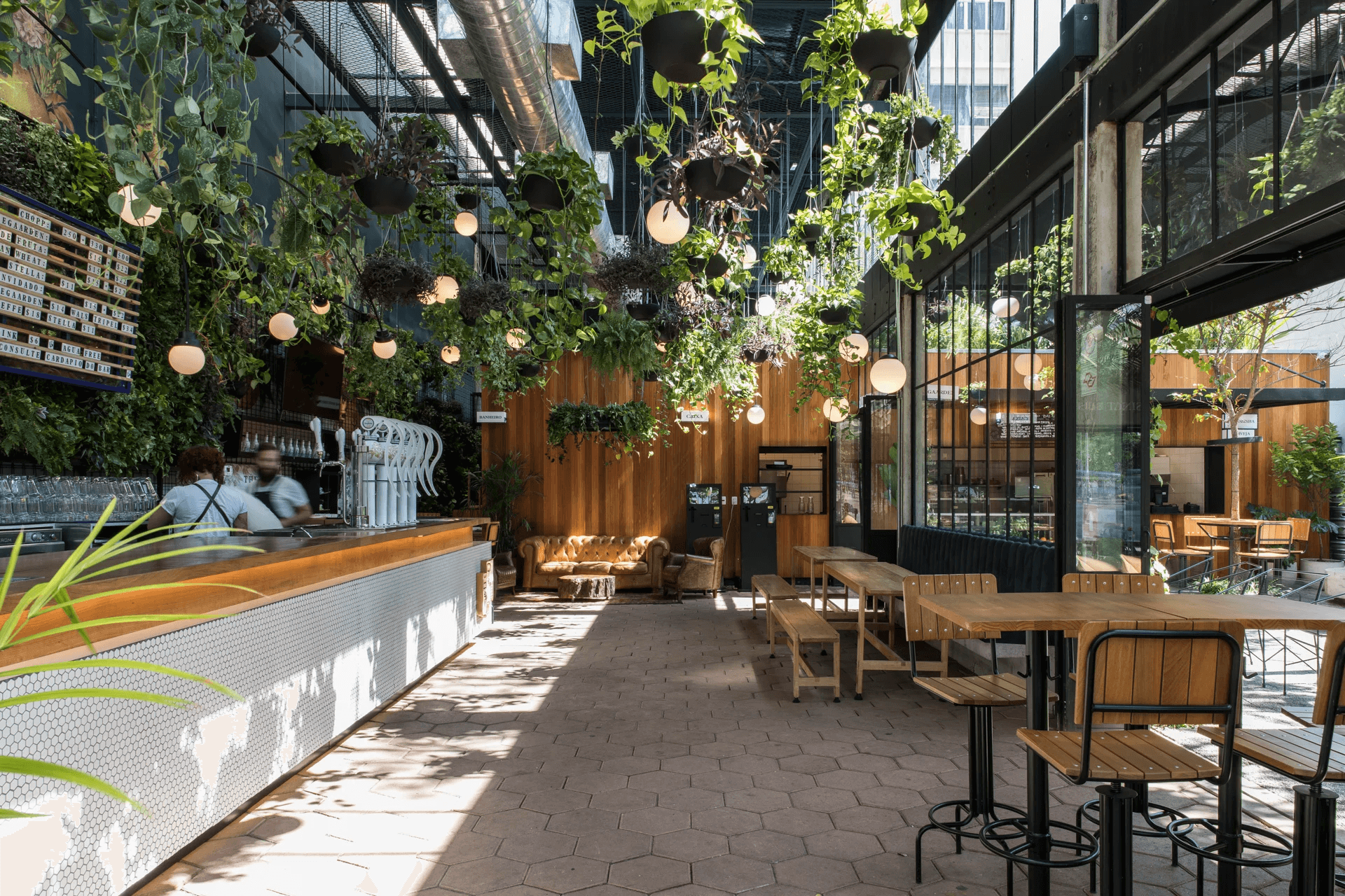 Hoegaarden Greenhouse Interior