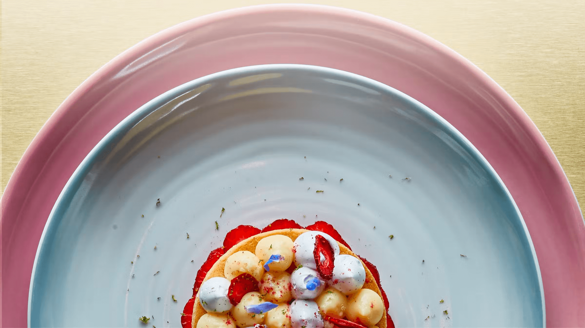 Plate at Le Pavillon