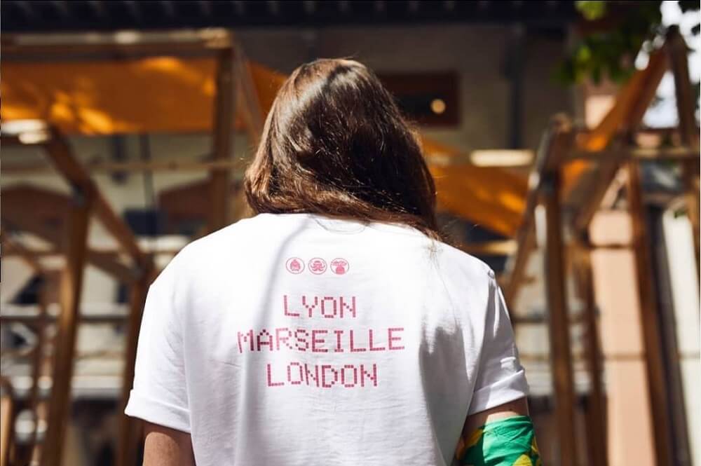 DO branded apparel featuring Lyon, Marseille and London, reflecting the traveling nature and international influences of Michelin-starred chef Mory Sacko’s food concept. Love & War developed the brand strategy, visual identity and branded merchandise for EDO, creating a hospitality brand inspired by West African food, global street culture, music and contemporary fashion.