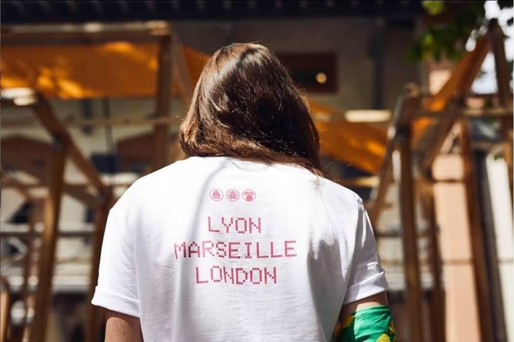 DO branded apparel featuring Lyon, Marseille and London, reflecting the traveling nature and international influences of Michelin-starred chef Mory Sacko’s food concept. Love & War developed the brand strategy, visual identity and branded merchandise for EDO, creating a hospitality brand inspired by West African food, global street culture, music and contemporary fashion.