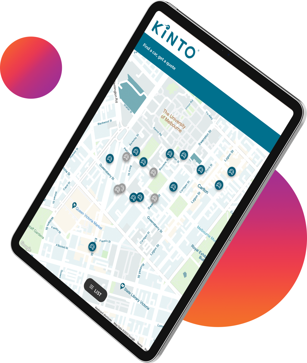 Kinto by Toyota Finance — Web App Development