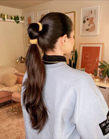 How To Create Justine Marjan’s Everyday Bubble Ponytail