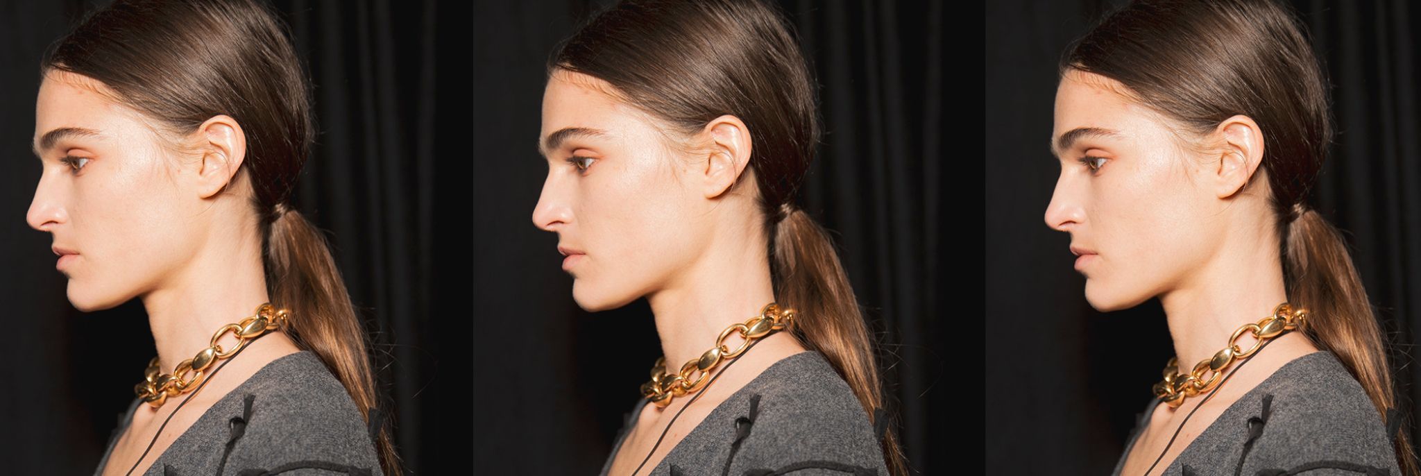 Freestyle Pony Hairstyle Look from Jason Wu New York Fashion Week 2021