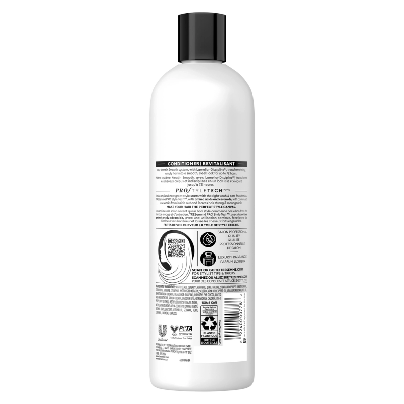 Keratin Smooth Anti Frizz Conditioner for Frizzy Hair | TRESemmé US