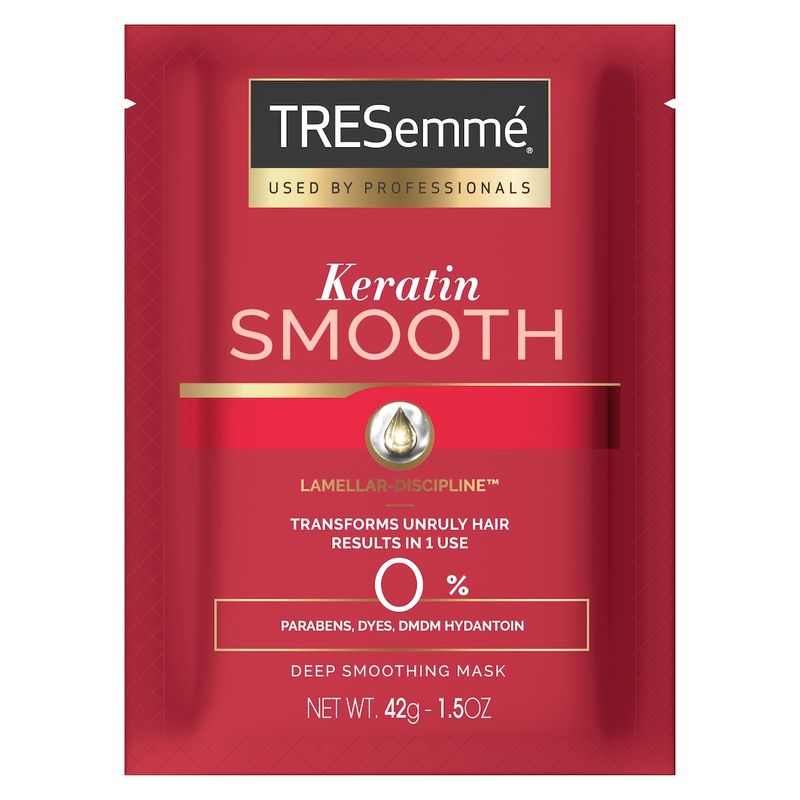 Keratin Ultimate Smooth Mask Sachet for Frizzy Hair