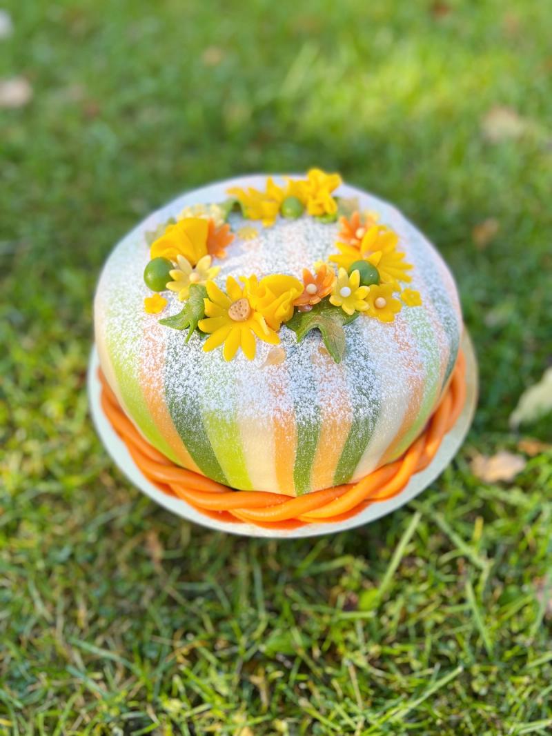 Prinsess orange grön