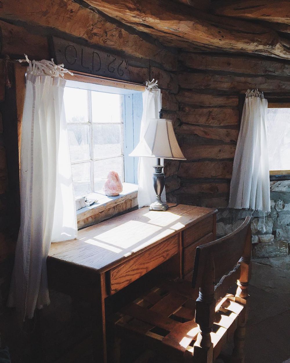 Hogan desk Navajo, arizona 