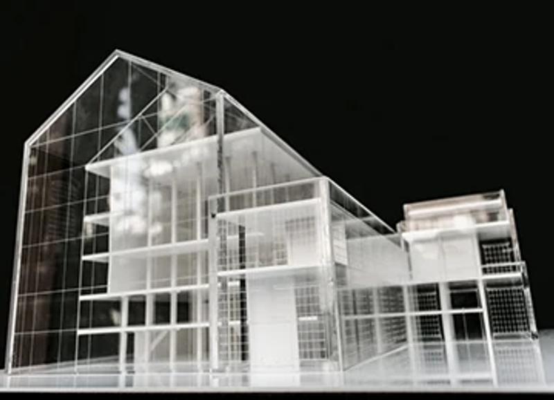 Maqueta de metacrilato para TFM