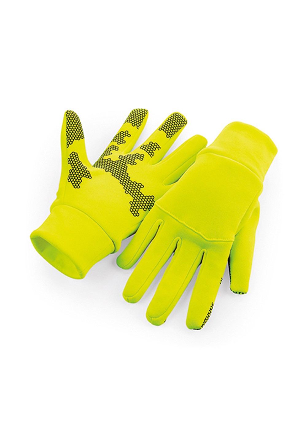 Softshell Sports Tech Handsker u/logo Fluorescent Yellow