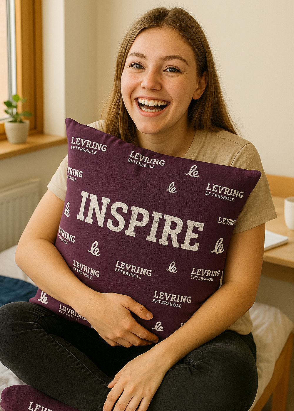 Eget Design - Pude m/fuldprint