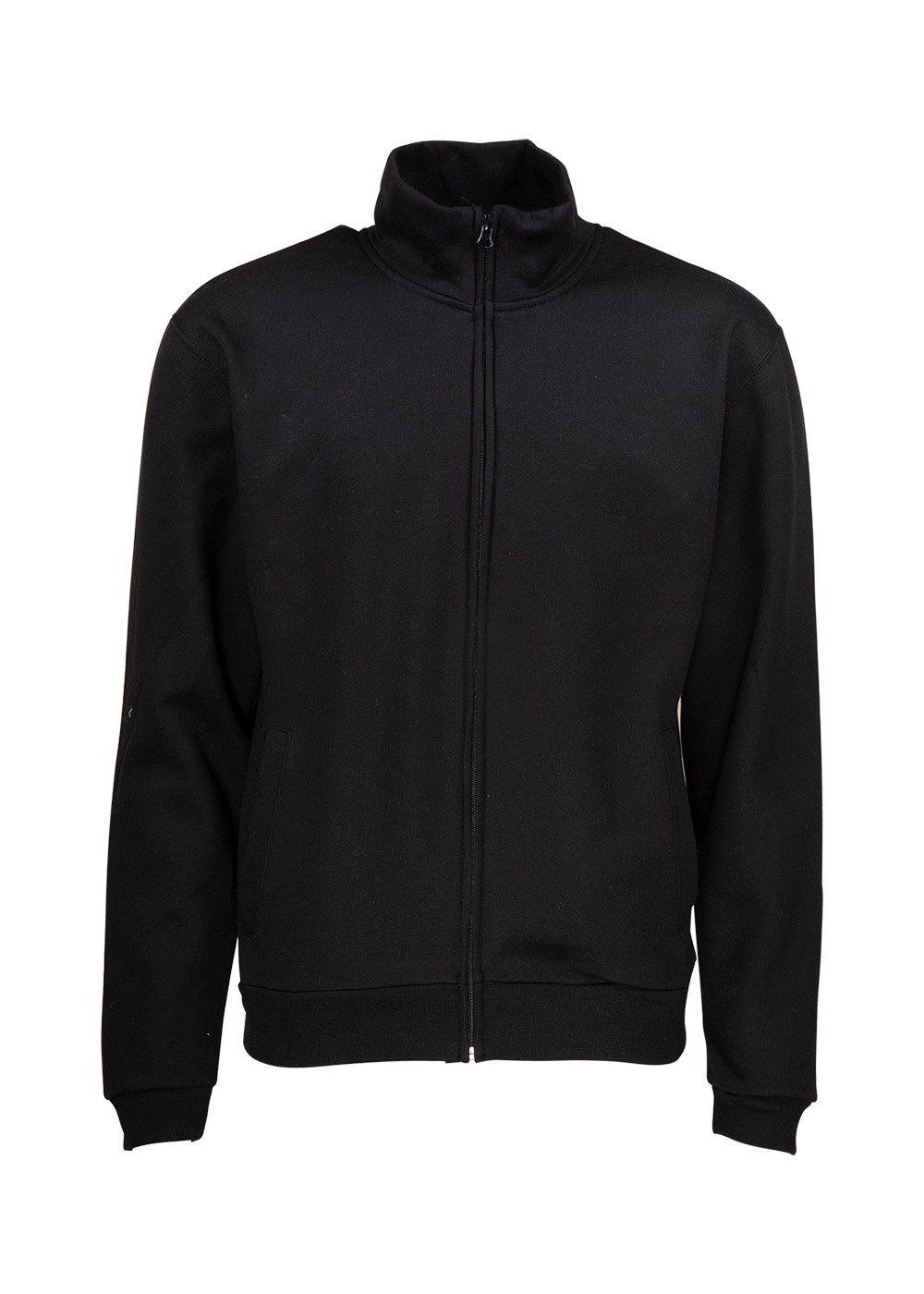 Mens Sweat Jacket m/broderi Black