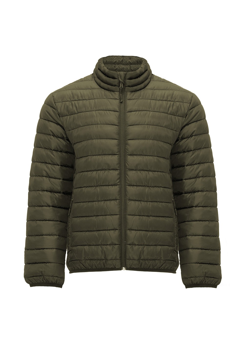 Vatteret vindjakke Unisex m/broderi Army Green