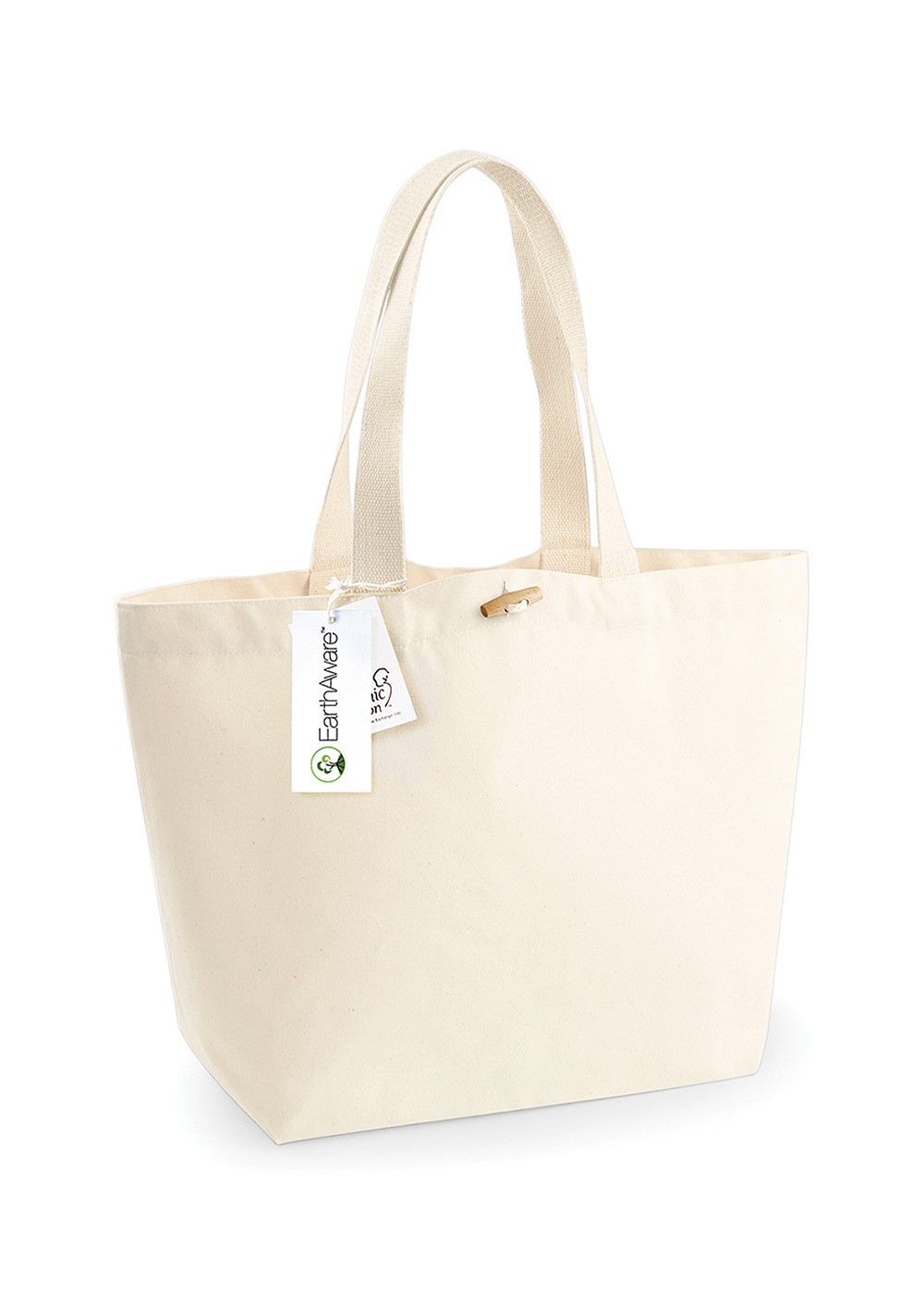 EarthWare Organic Bag XL 34x34x17 Natural
