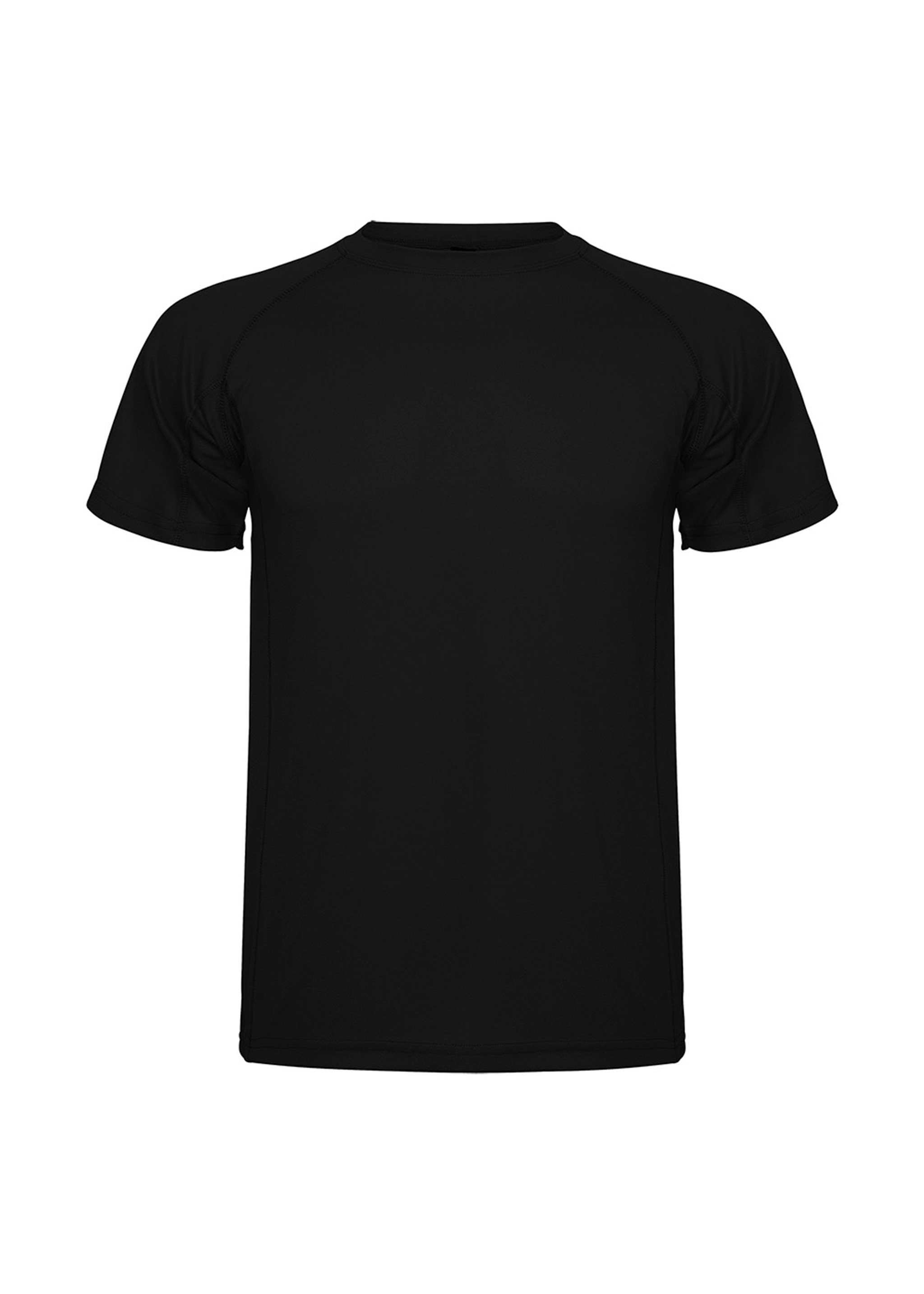 Trænings T-shirt Unisex Black