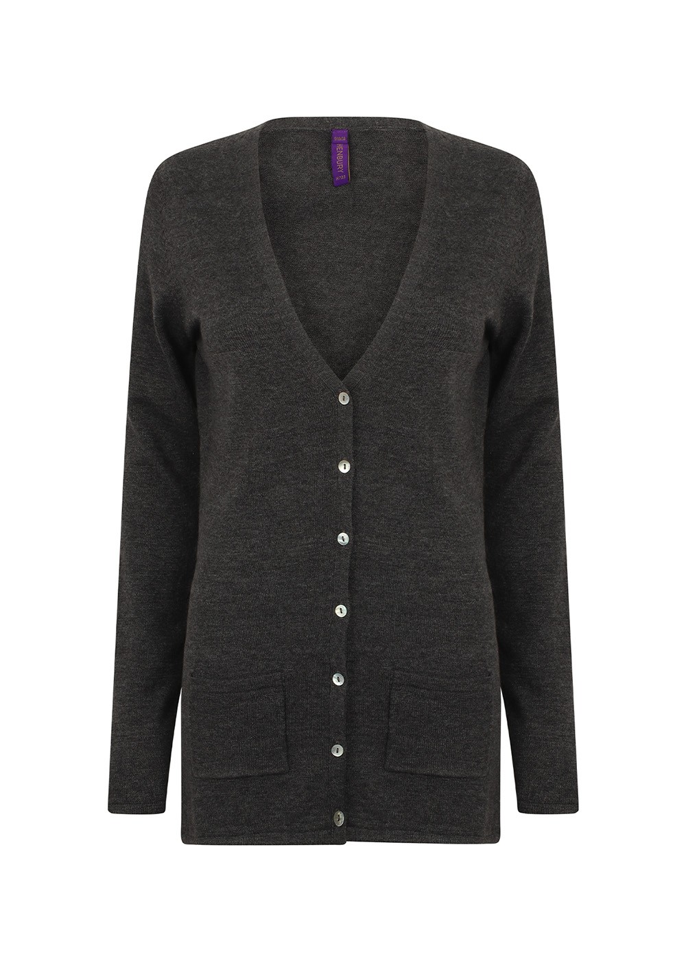 Strik Cardigan Dame Grey Marl