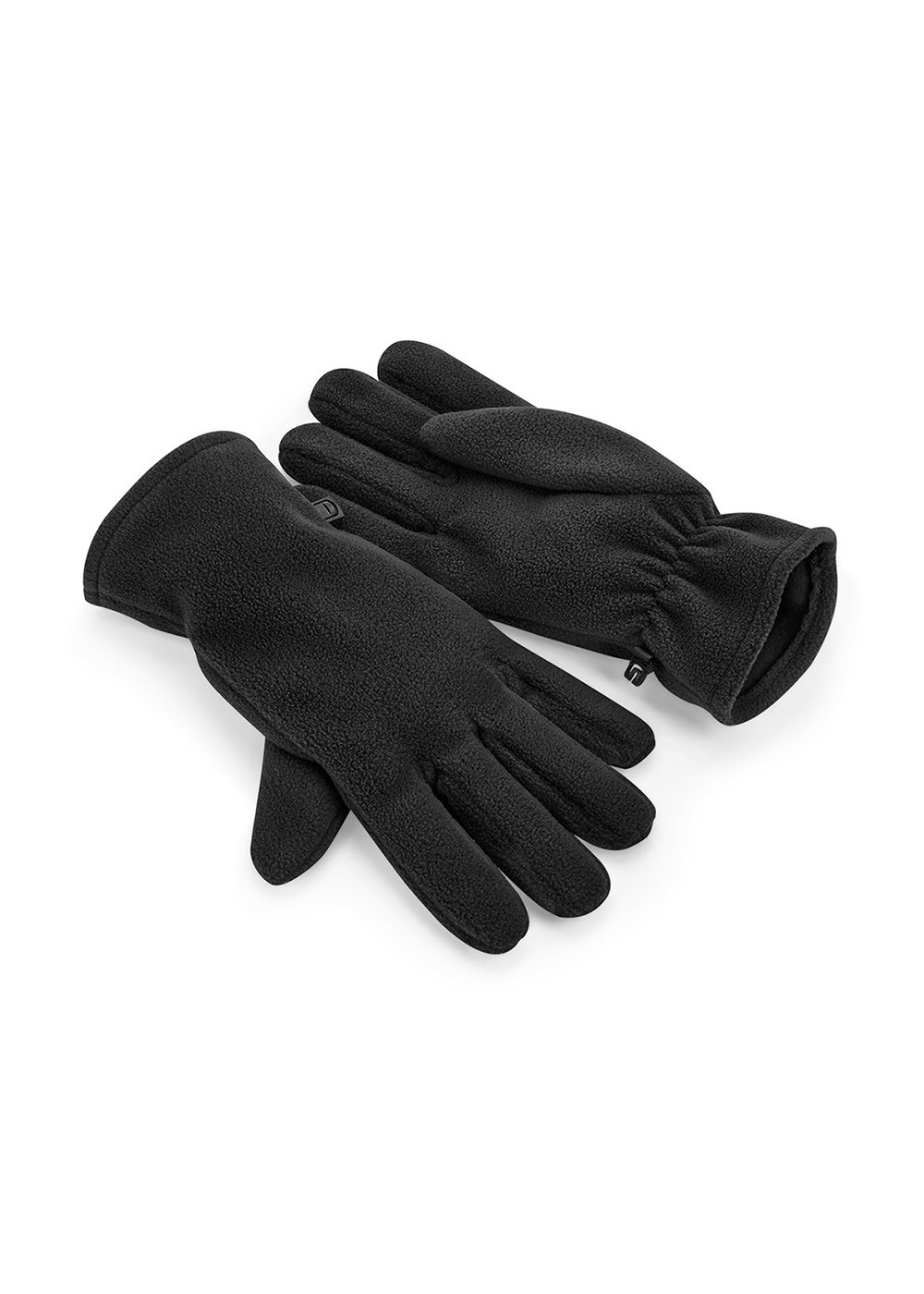 Recycle Fleecehandske Black