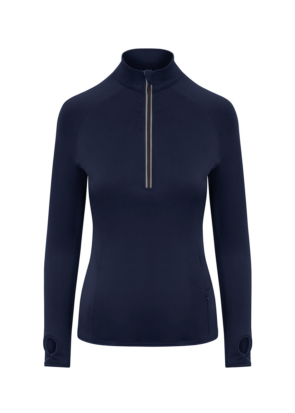 Womens Cool-Flex 1/2 Zip French Navy
