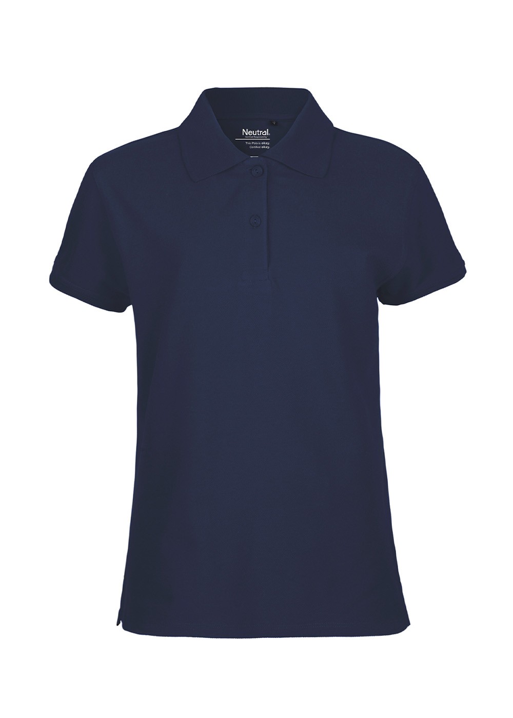 Økologisk Dame Polo-shirt Navy