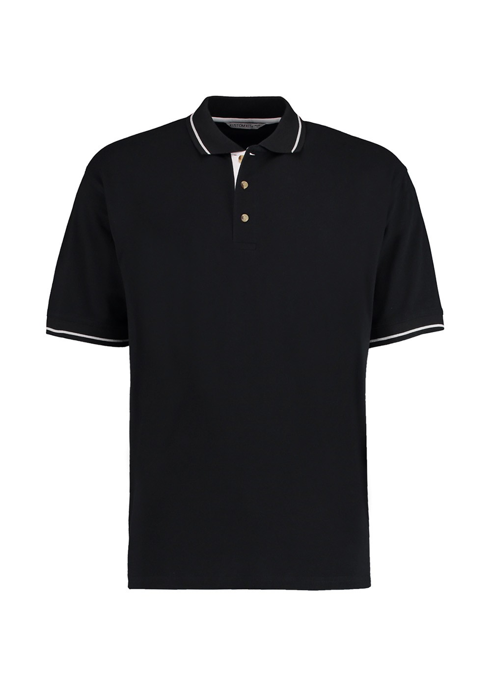 Classic Fit Polo-shirts Black/White