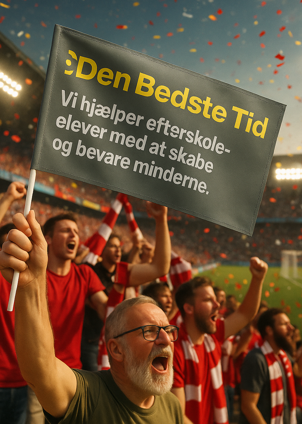 Eget Design - Hand Flag m/fuldprint