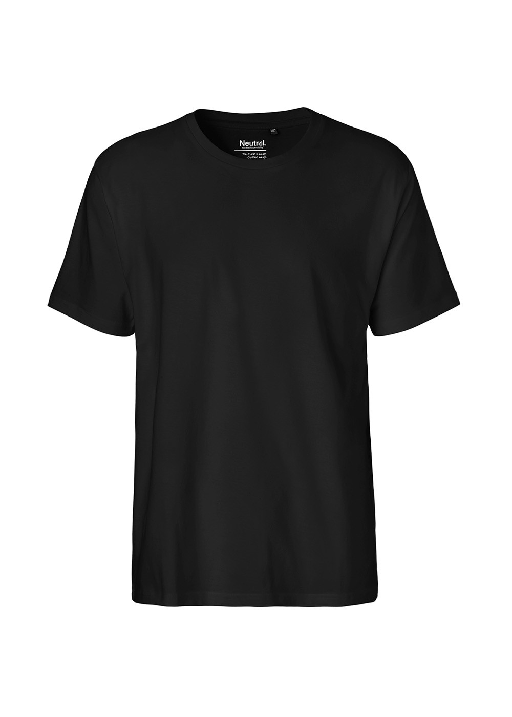 Økologisk Unisex T-shirt Black