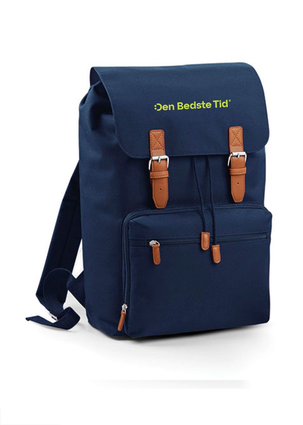 Vintage Laptop Backpack French Navy