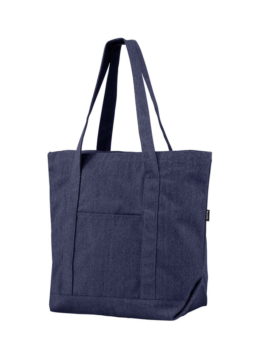 Boat Bag w/Zip Navy Granit