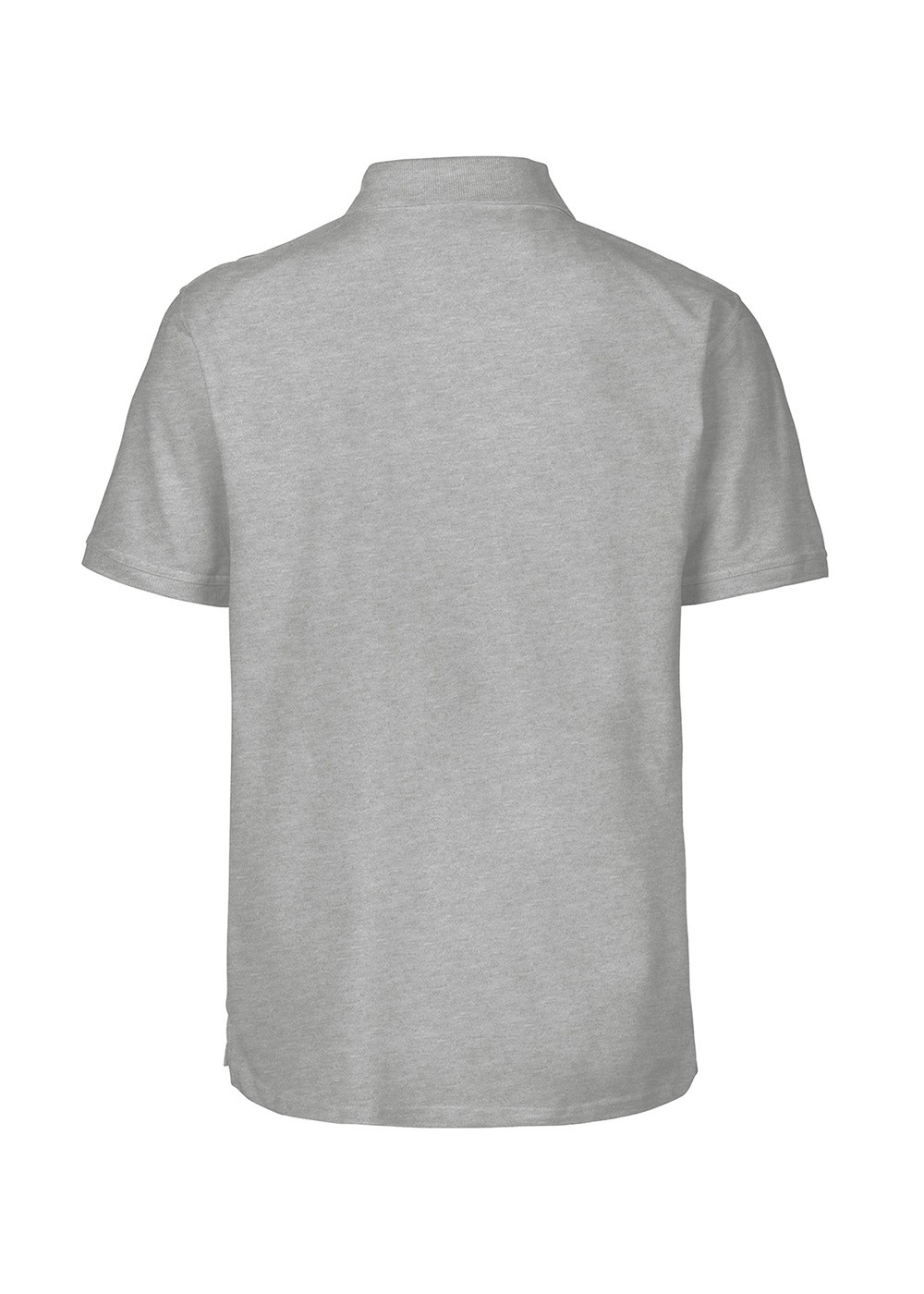 Økologisk Unisex Polo-shirt Sport Grey