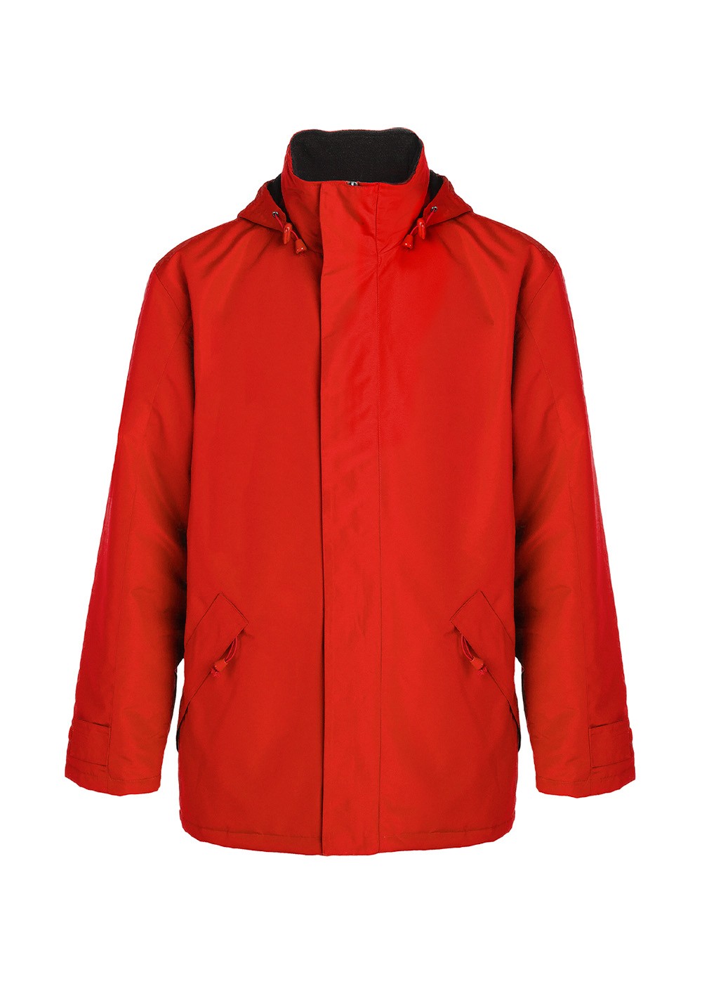 Parka Vindjakke Unisex Red