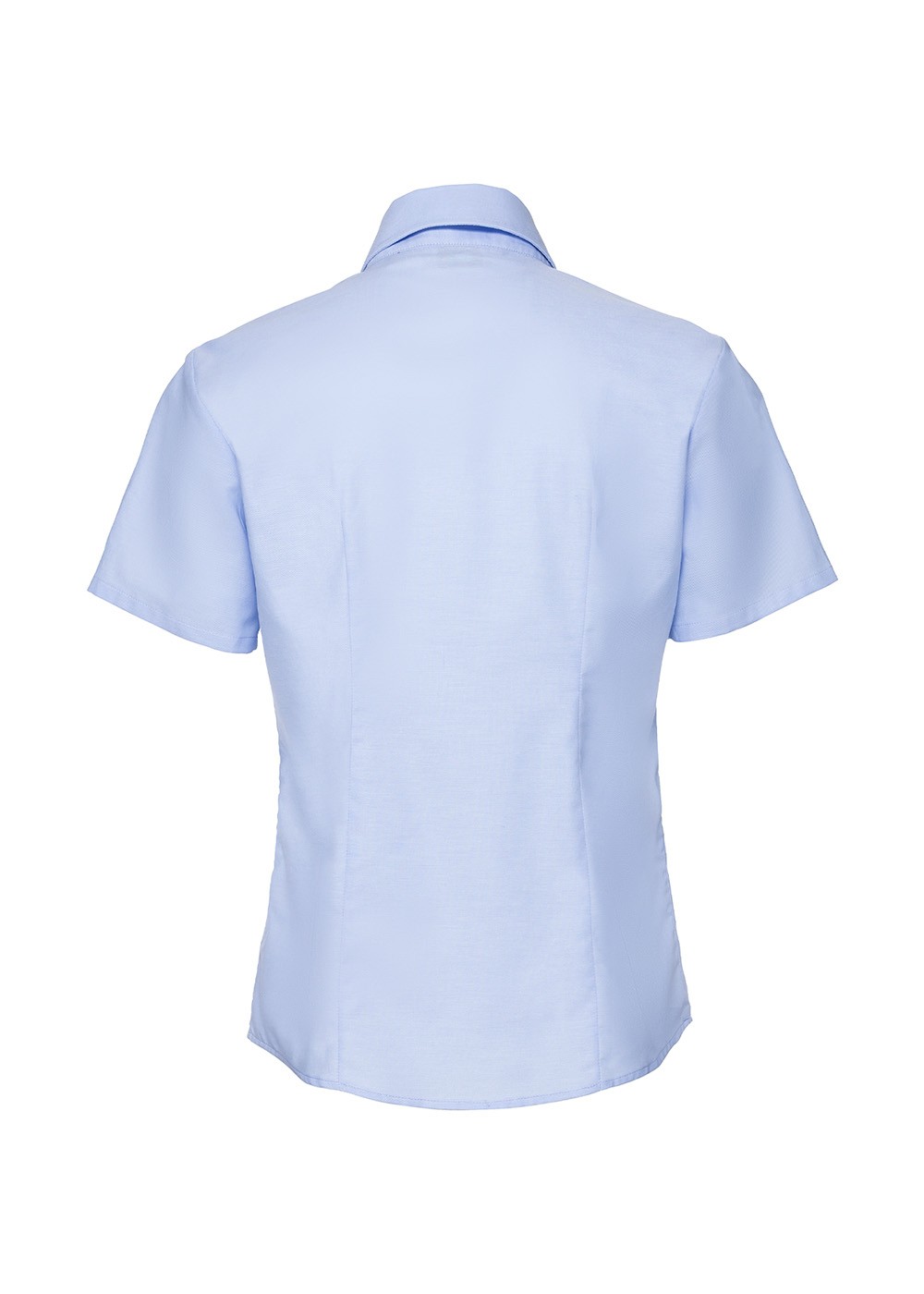 Kortærmet Dameskjorte Oxford Blue