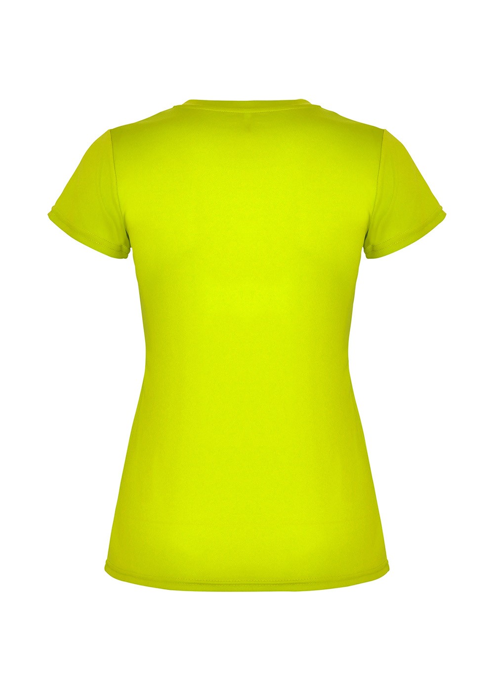 Trænings T-shirt Dame Fluor Yellow