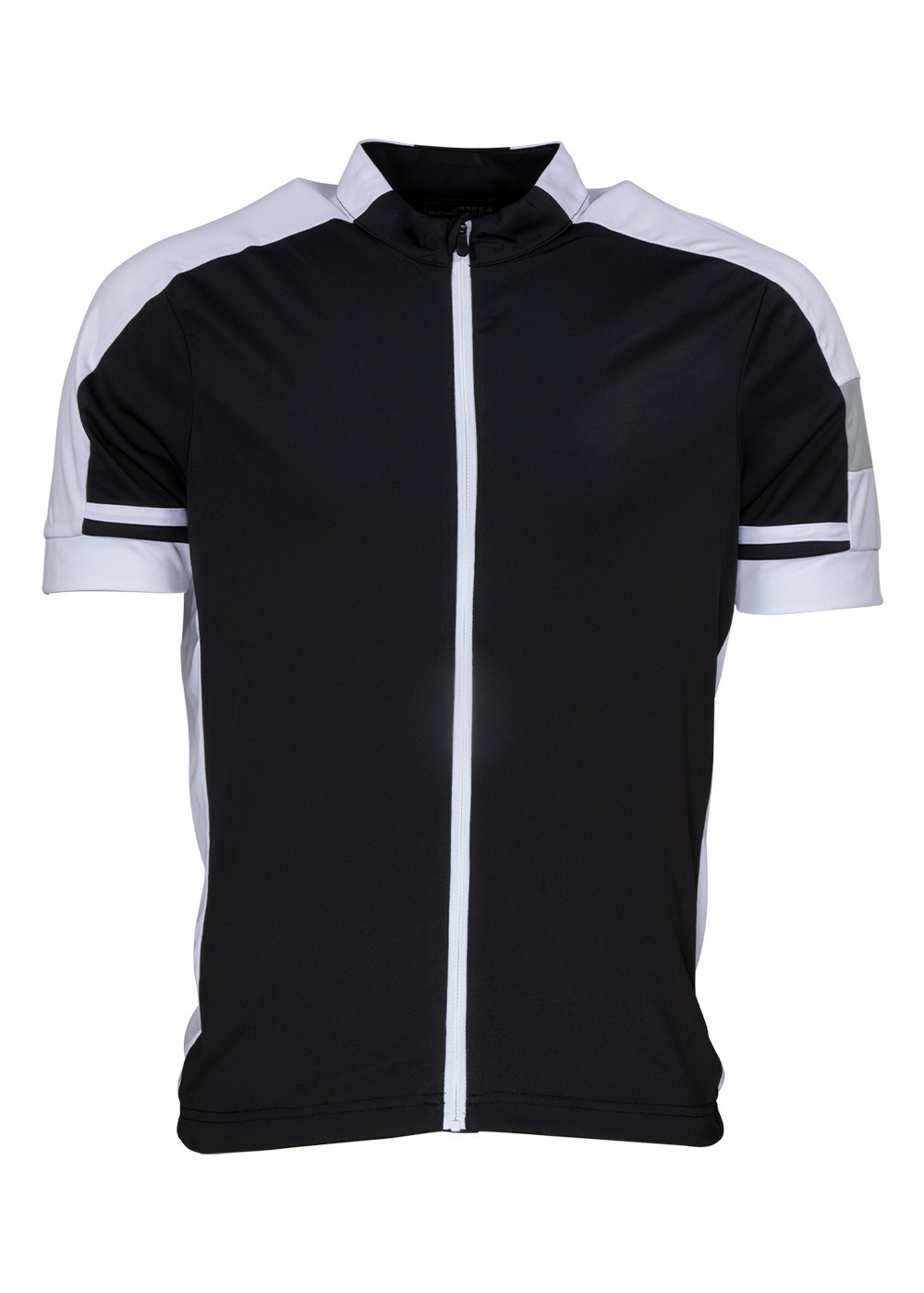 Cykeltrøje Herre m/ lynlås Black