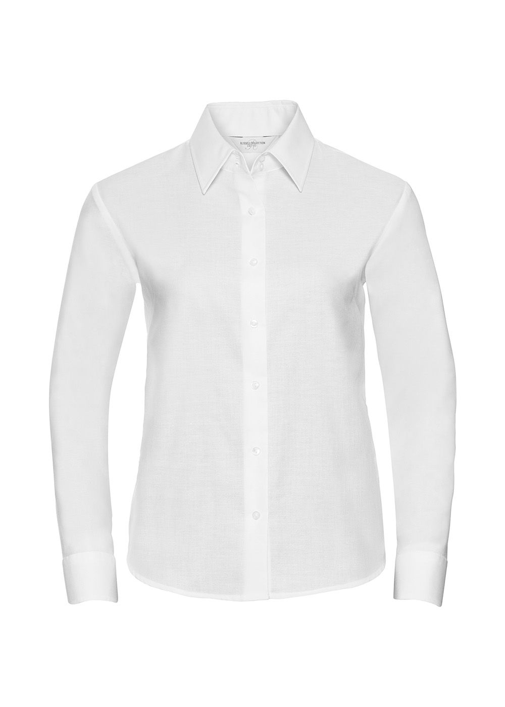 Langærmet Dameskjorte Hvid