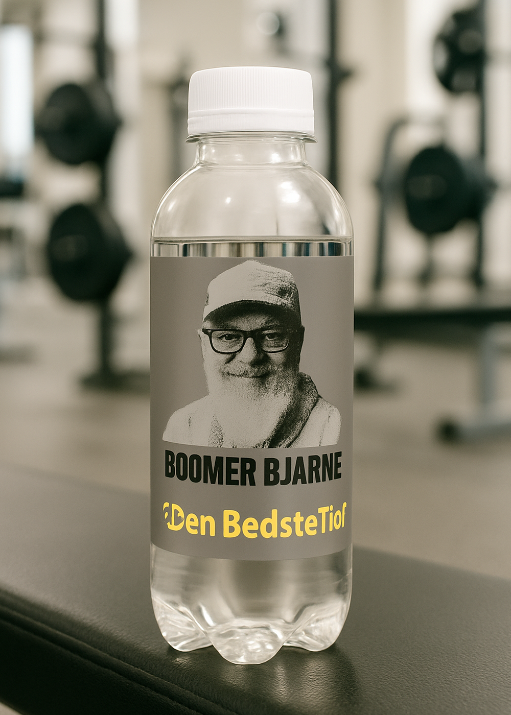 Eget Design - 0,5 L Vandflaske med egen etiket