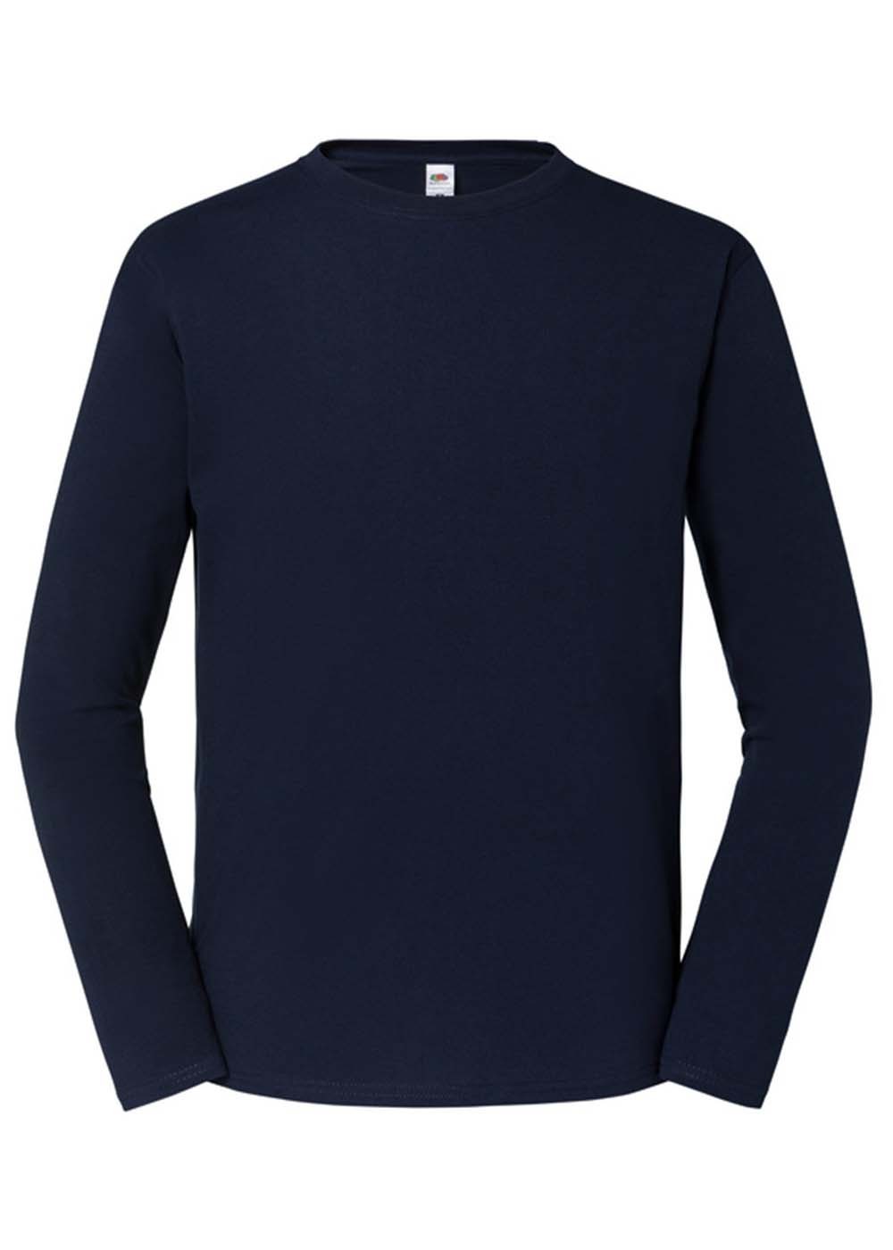 Langærmet Heavy T-shirt Deep Navy