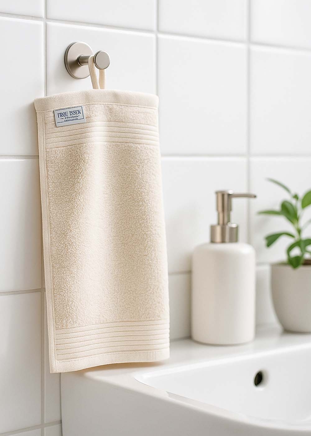 Classic Guest Towel 30x50 cm Ivory Cream