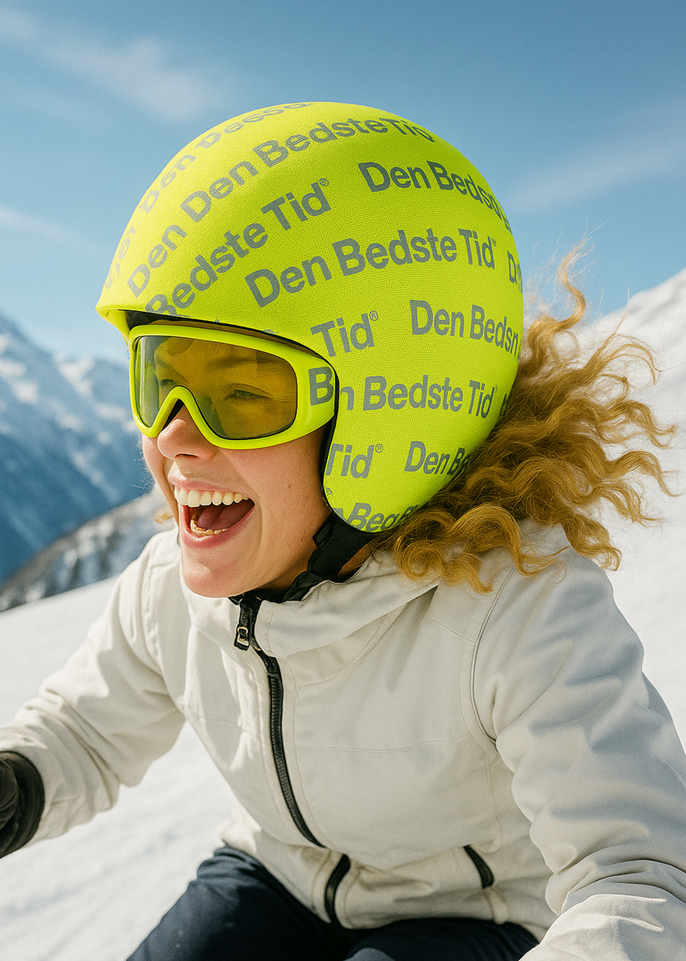 Eget Design - Skihjelm Cover m/fuldprint