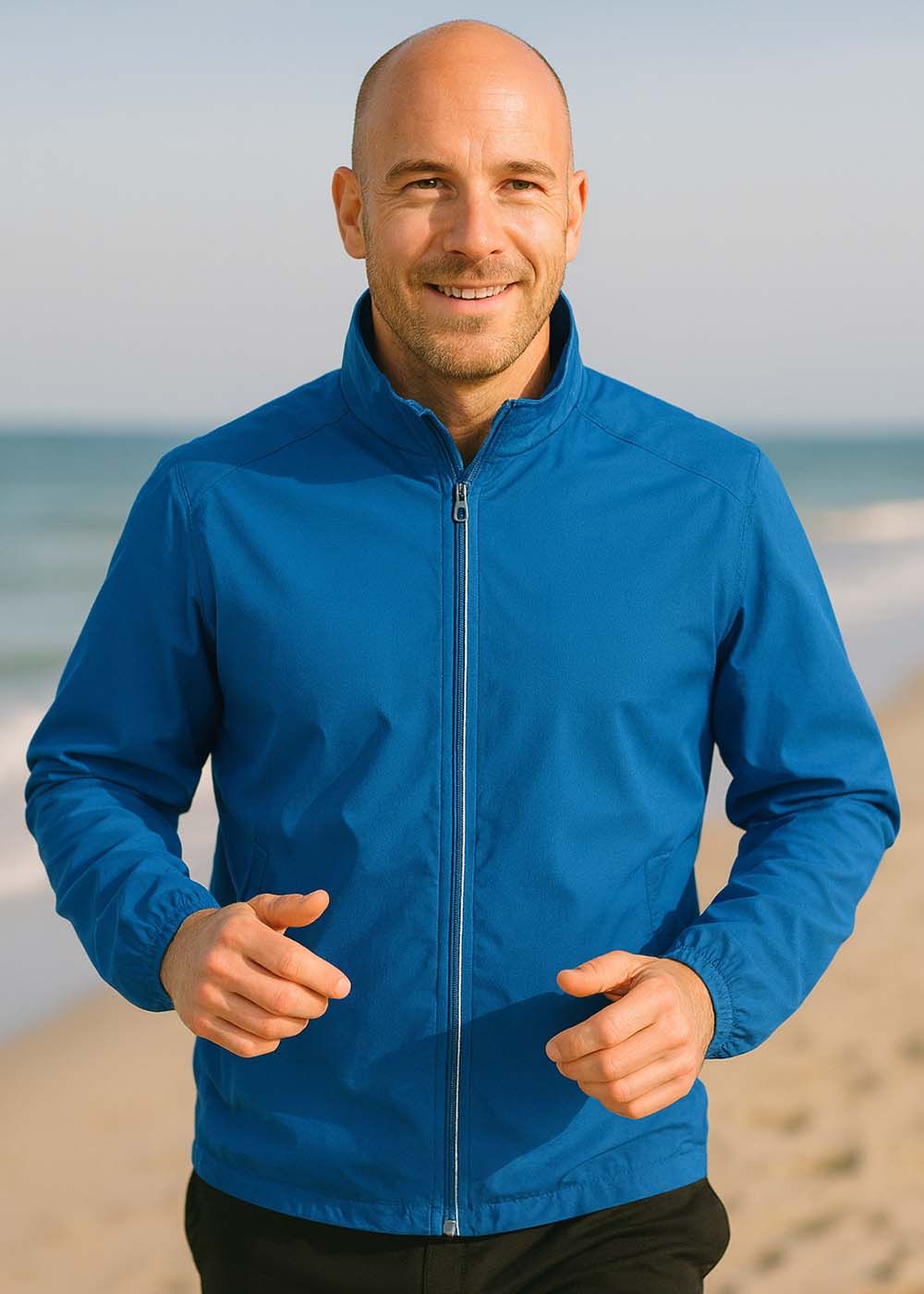 Letvægts Vindjakke Unisex Royal Blue