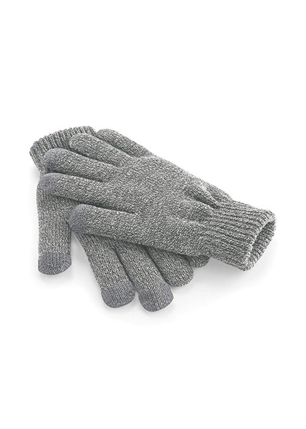 Touch Screen Handsker Heather Grey