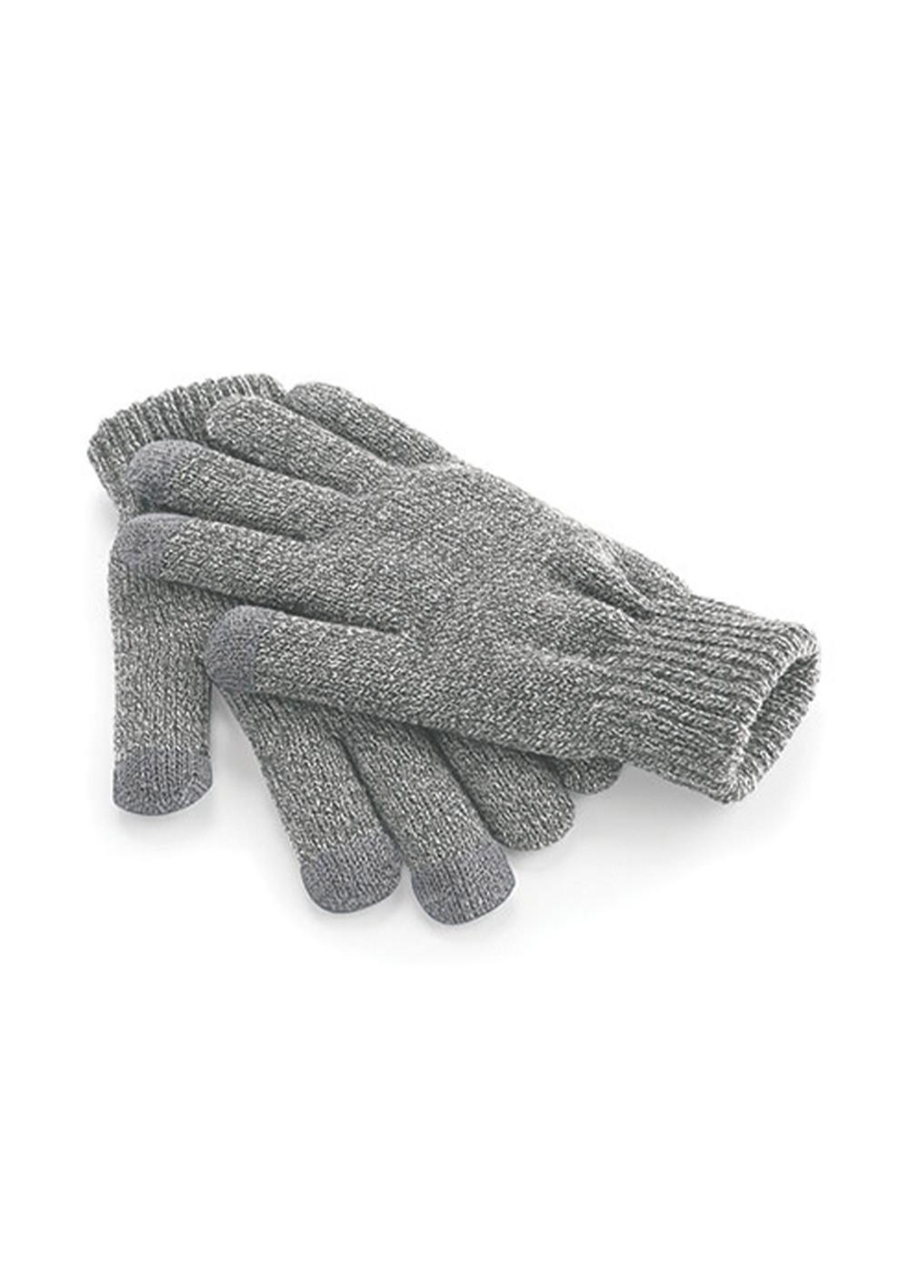 Touch Screen Handsker Heather Grey