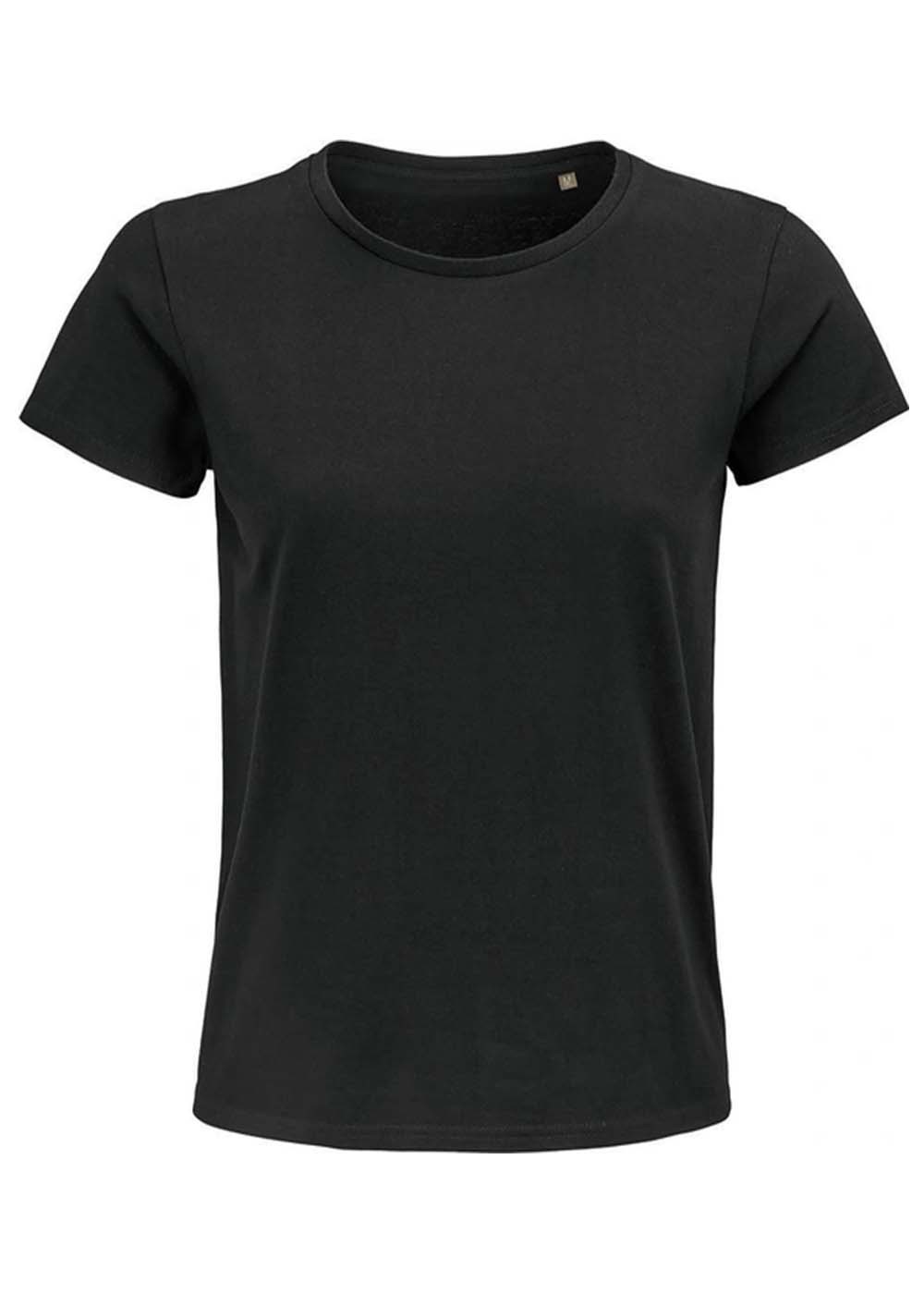 Pure Organic Women's Tee Deep Black