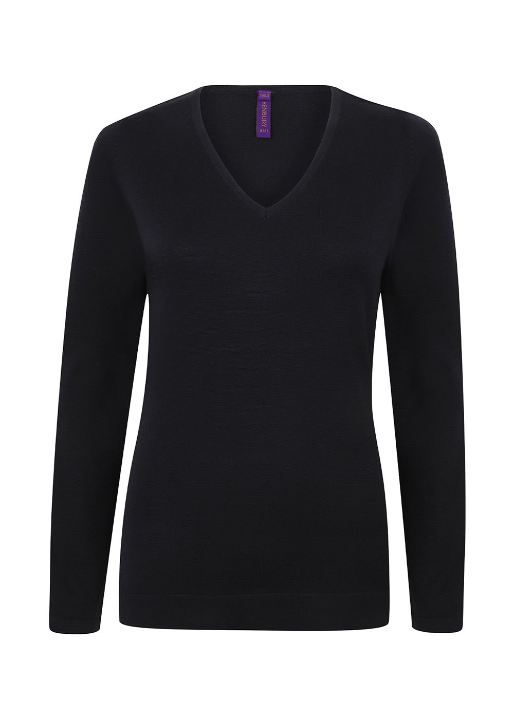 Strik Pullover Dame Navy