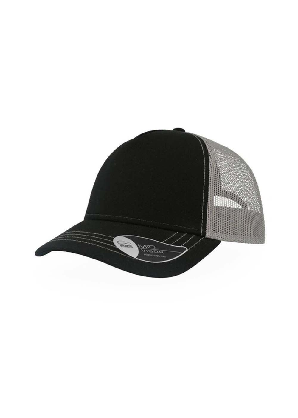 Rapper Cap m/net Black/Grey