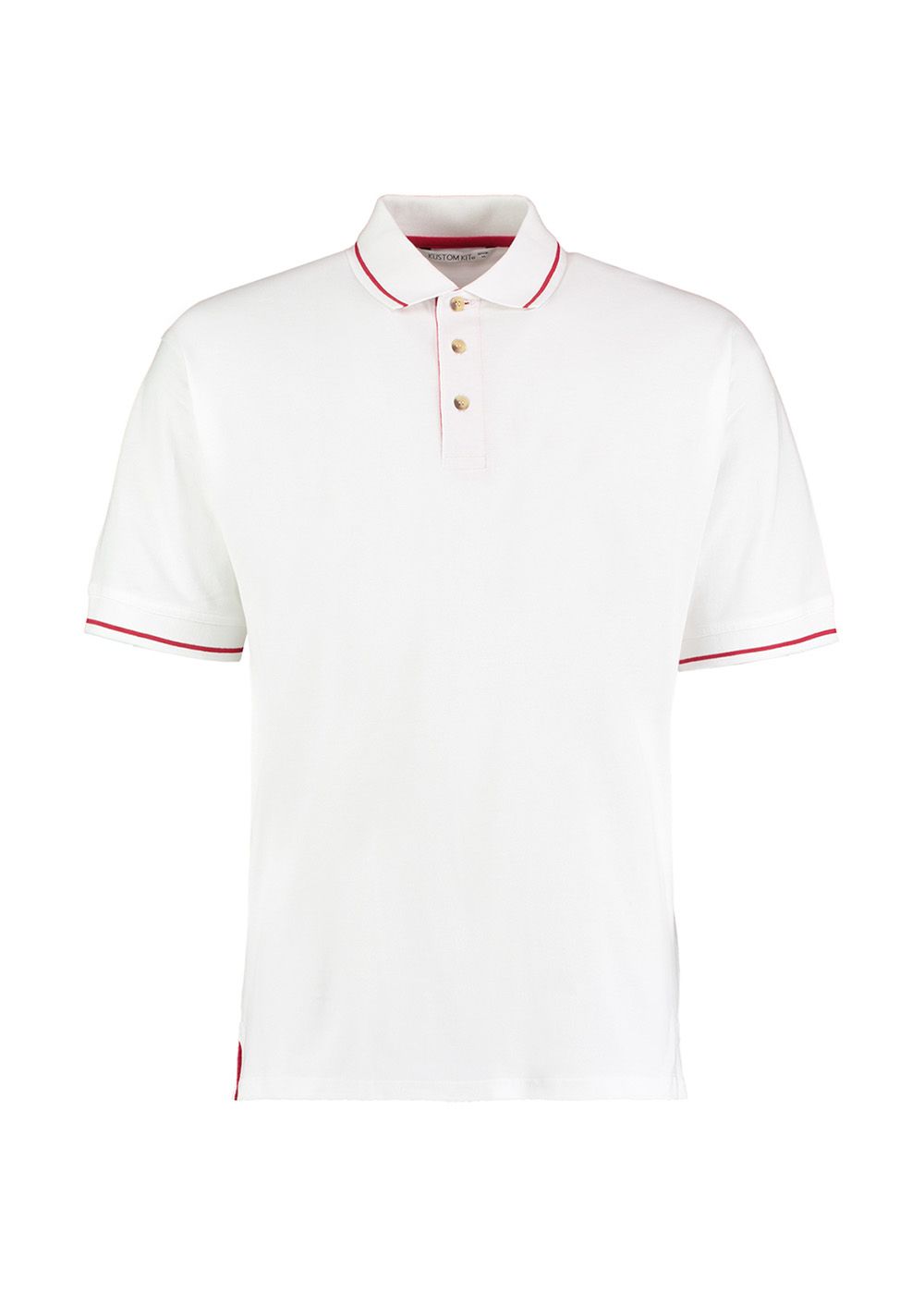 Classic Fit Polo-shirt White/Bright Red