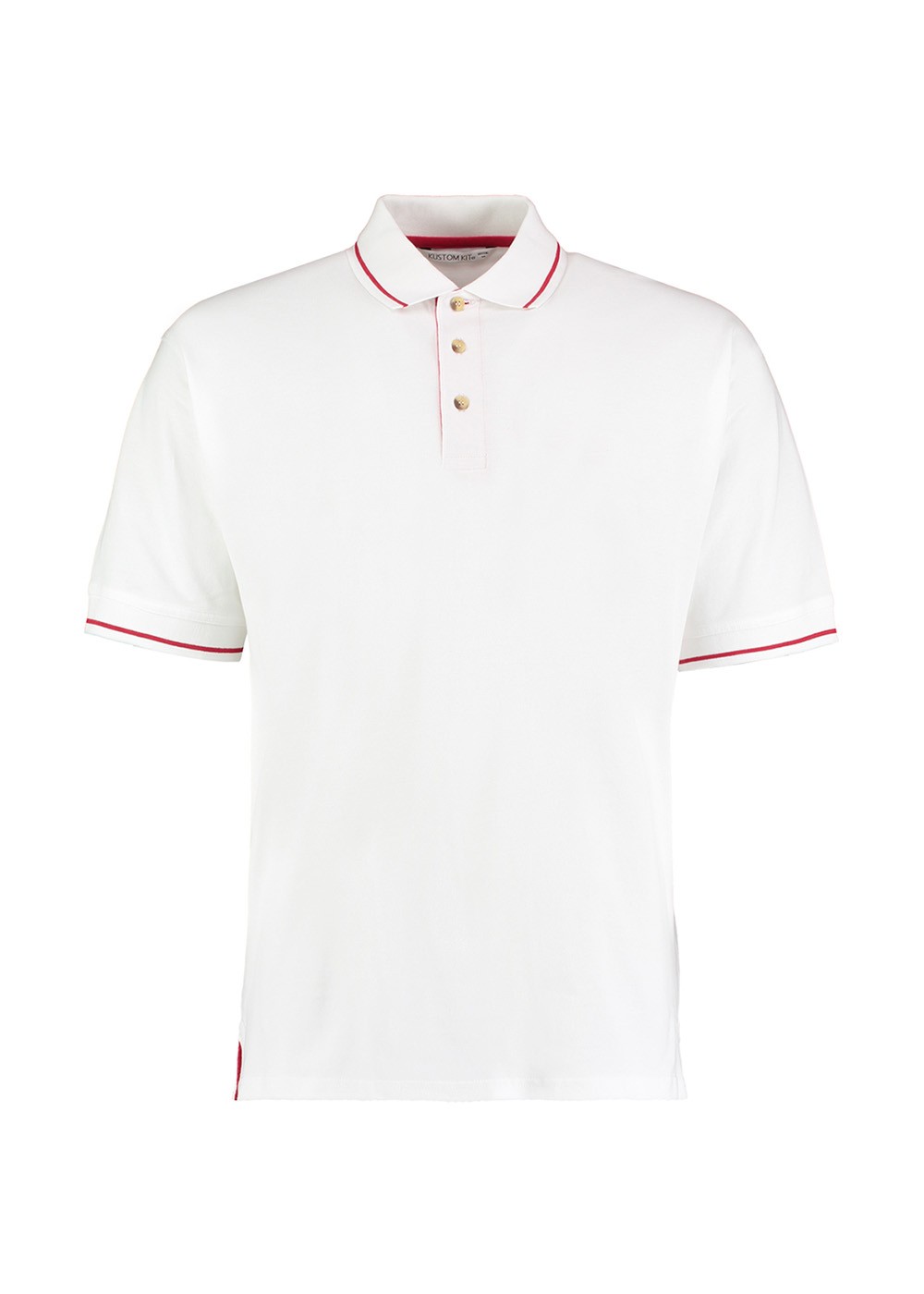 Classic Fit Polo-shirt White/Bright Red