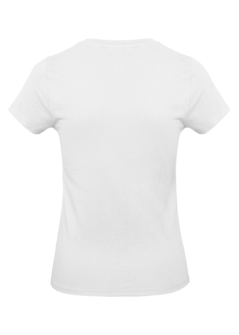 Dame T-shirt m/O-hals White