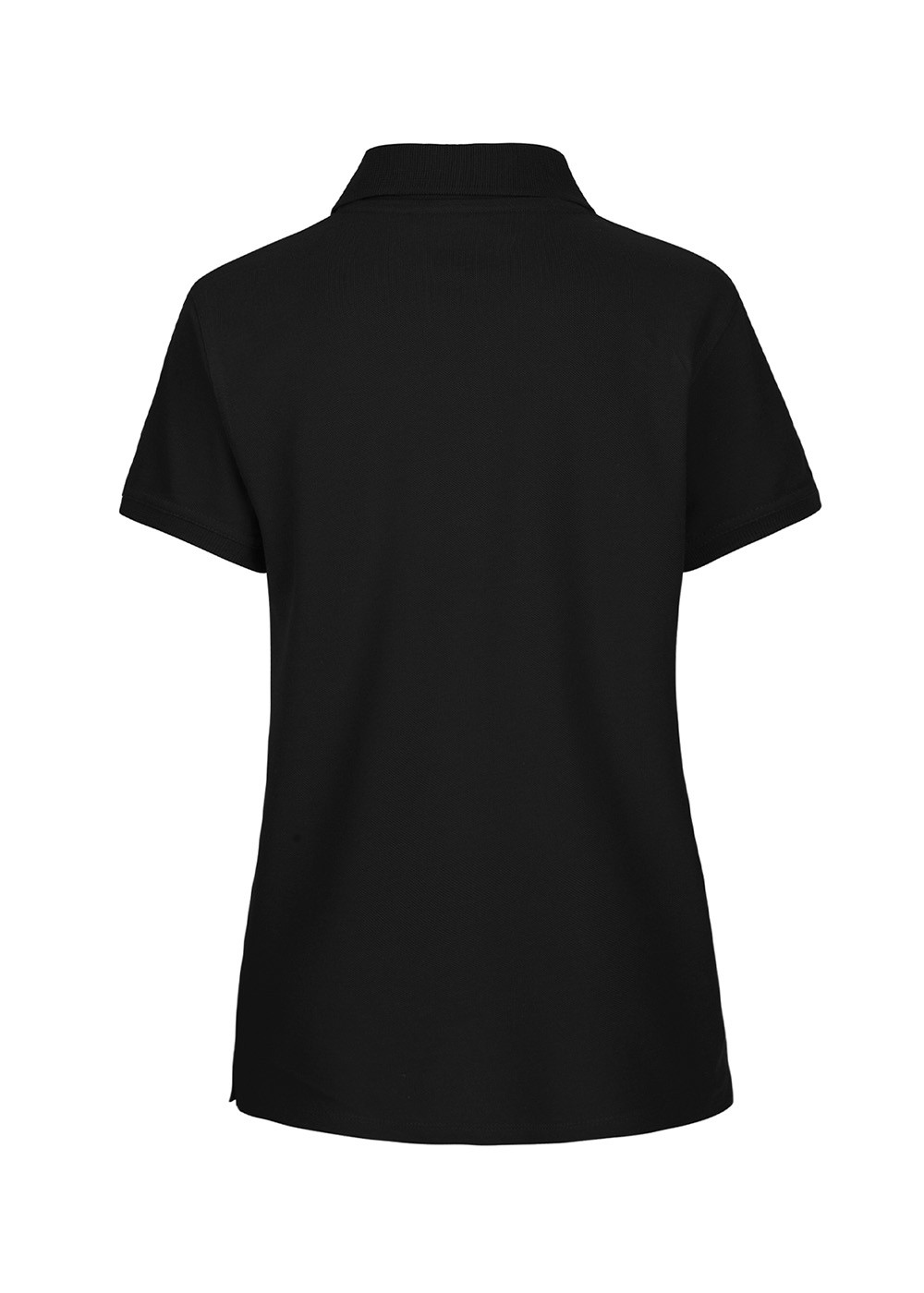 Økologisk Dame Polo-shirt Black